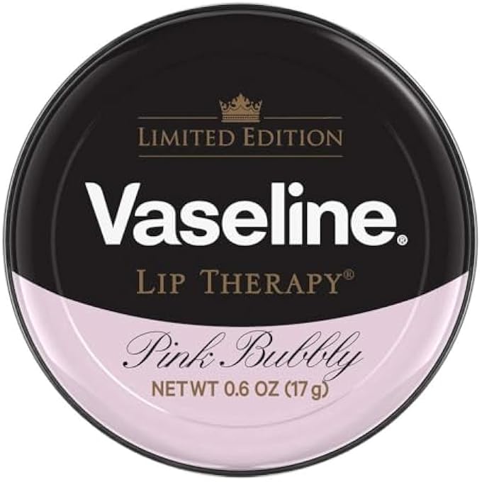 Vaseline LIP THERAPY LIP BALM, 3 PACK, LIMITED EDITION PINK BUBBLY, 0.6 OZ - Image 3